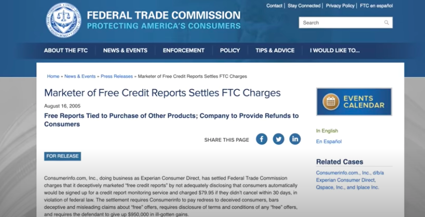 headline of FTC lawsuit against Equifax - How to Increase Credit Score