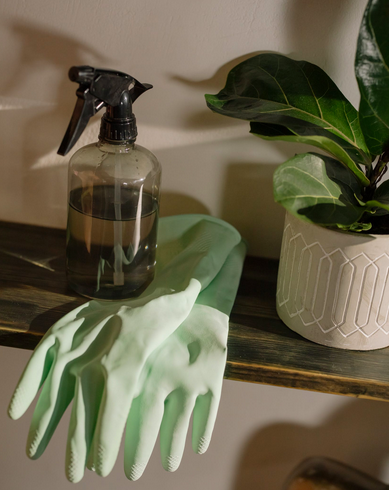 Green cleaning supplies