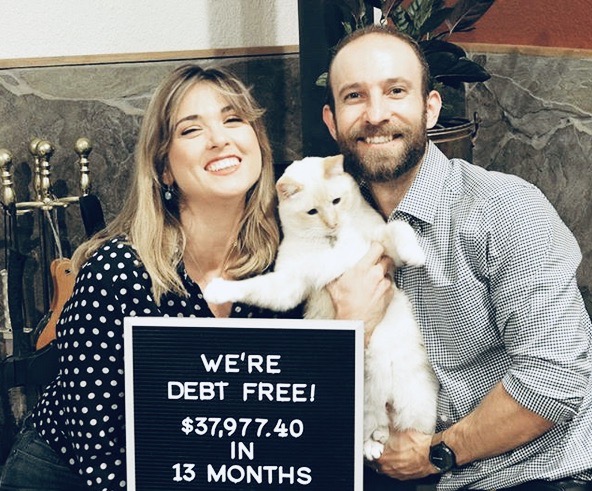 Jessica's 2020 debt free journey.